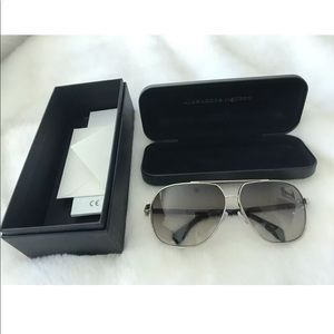 Alexander McQueen AM0018SA Aviator Sunglasses